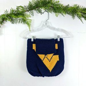 Vintage Knit WVU Backpack